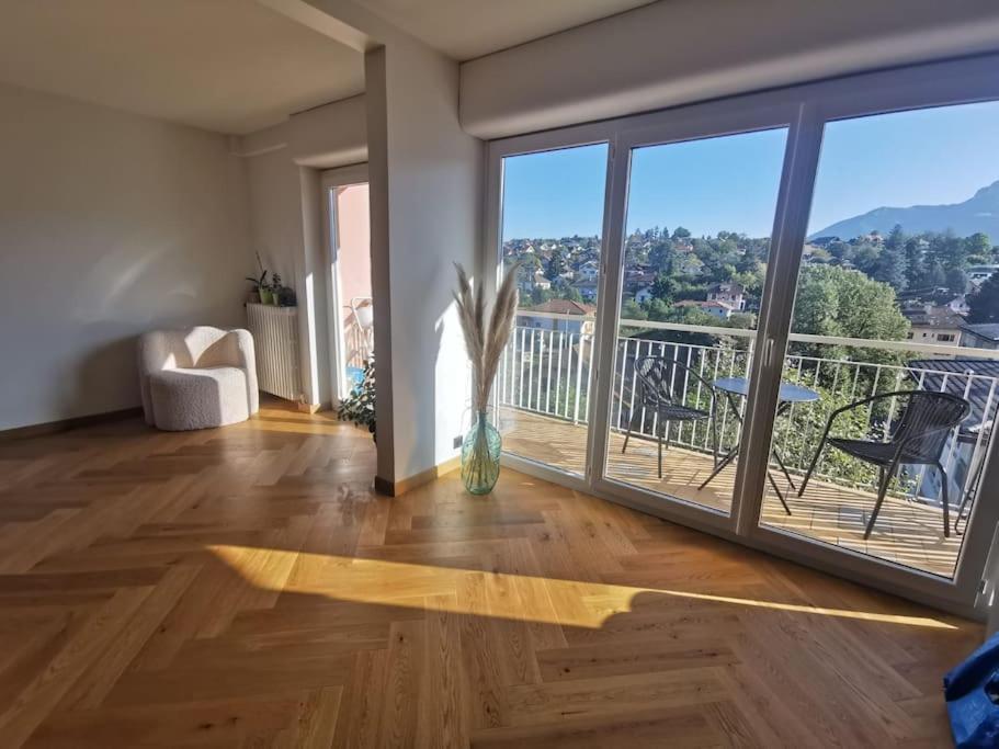 Le Parmelan - Grand Appartement Familial Avec Vue Sur La Montagne 안시 외부 사진